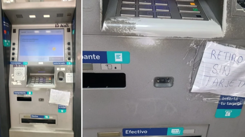 Cajero bancario en Nanchital retiene tarjetas y genera alarma entre clientes