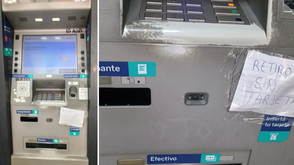 Cajero bancario en Nanchital retiene tarjetas y genera alarma entre clientes