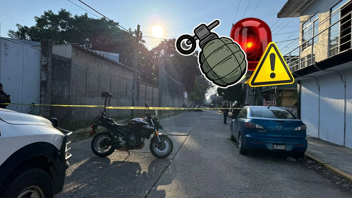 Moviliza presunta granada a fuerzas federales en Cosoleacaque