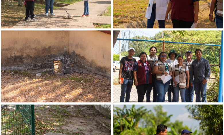 Impulsan medidas preventivas para la certificación de espacios libres de dengue en Nanchital