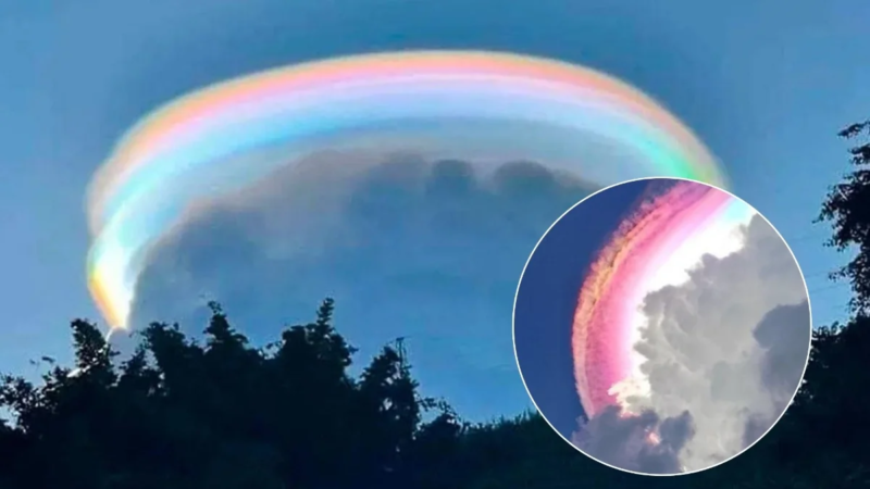 Fenómeno climático ilumina el cielo de Indonesia, te explicamos qué es lo que sucedió