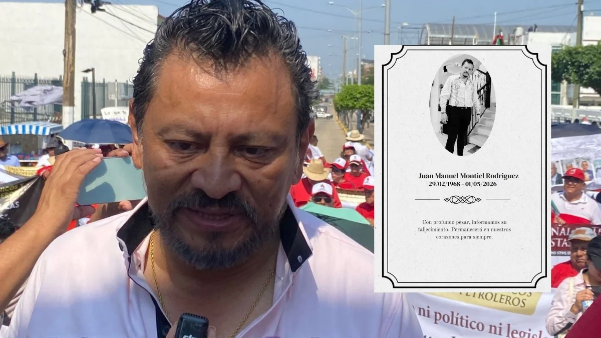 Muere dirigente del STRM en Coatzacoalcos tras sufrir presunto infarto