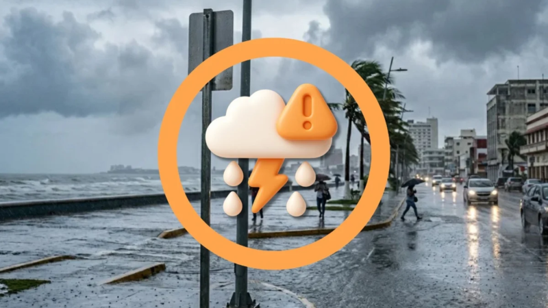 Activo el Sistema Estatal de Protección Civil ante temporal lluvioso
