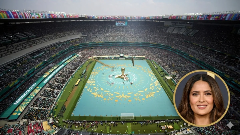 Mundial 2026: Este fue el mensaje de Salma Hayek en la ceremonia de inauguración