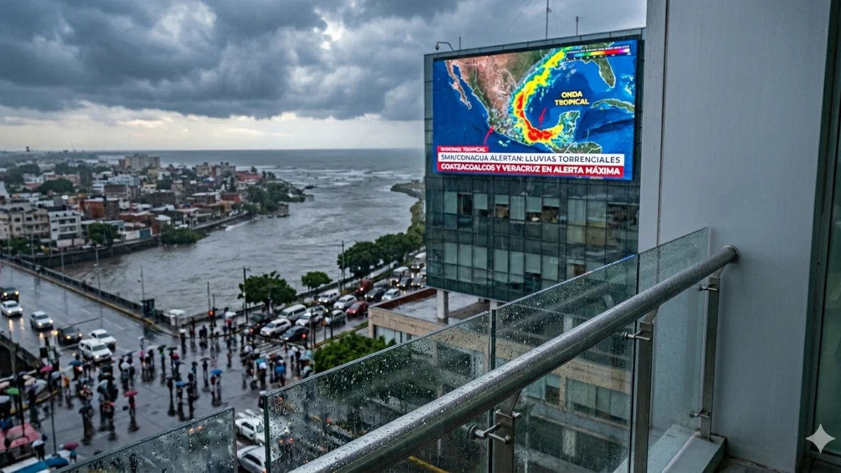 Meteorológico Nacional y Conagua alertan fin de semana de lluvias por ondas tropicales: estas serán las zonas afectadas