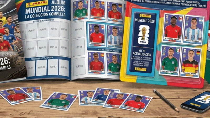 Mundial 2026: ¿Qué es el Kit de Actualización del álbum Panini?