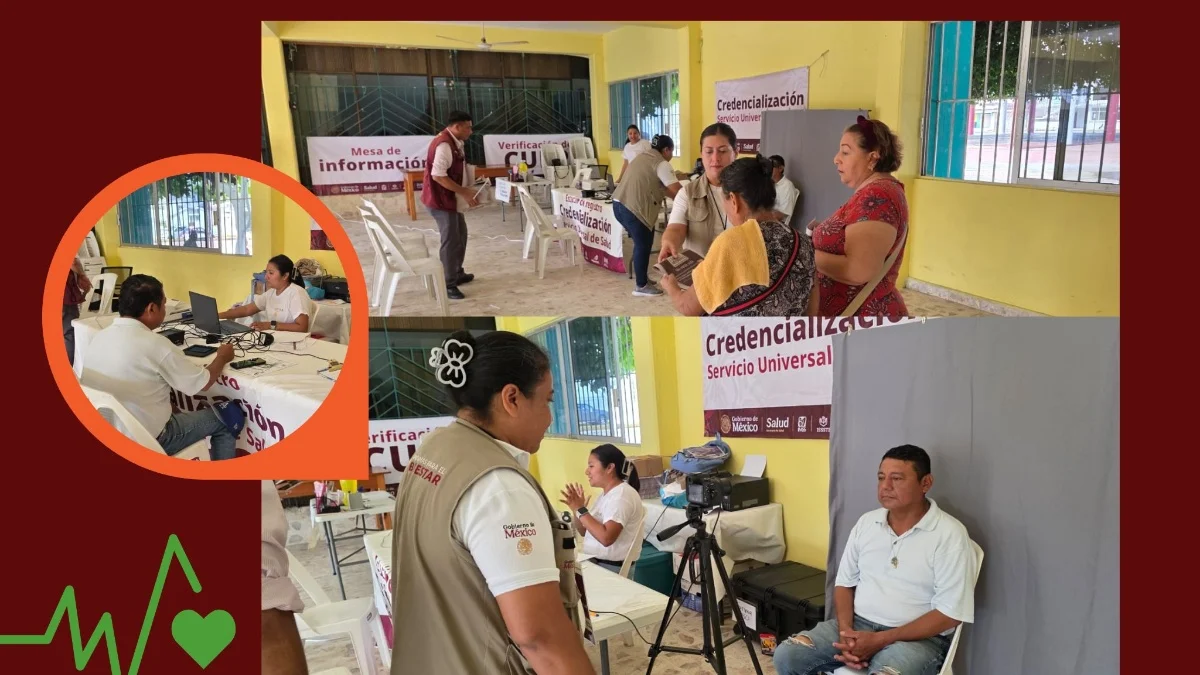 Inicia en Moloacán la credencialización del Servicio Universal de Salud
