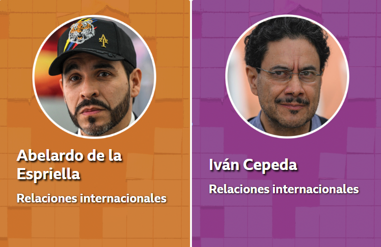 Abelardo de la Espriella e Iván Cepeda: cómo se comparan las propuestas de los rivales en las elecciones a la presidencia de Colombia
