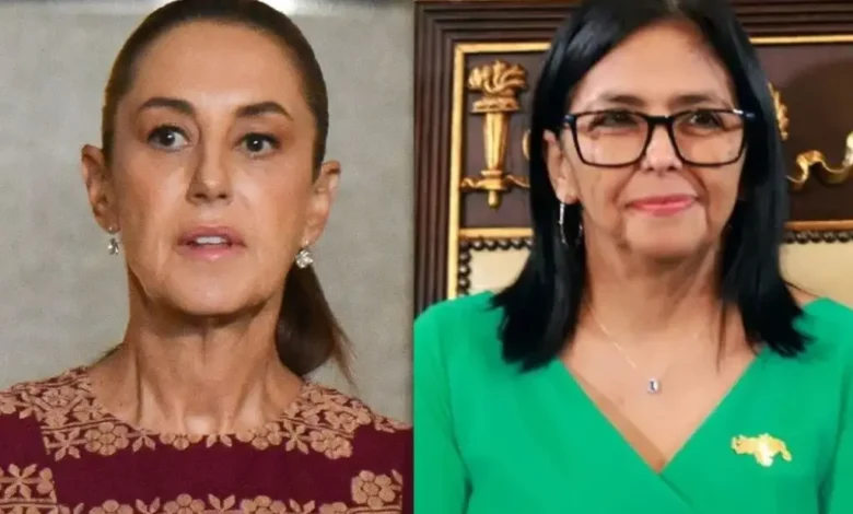 Sheinbaum habla con Delcy Rodríguez; expresa apoyo a Venezuela tras terremotos