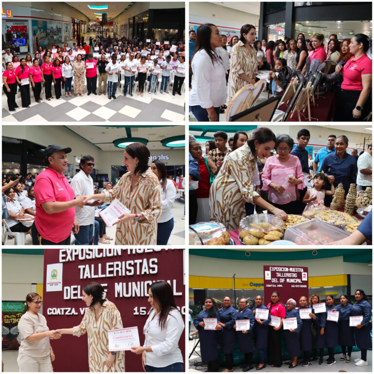 95 alumnos culminaron con éxito los talleres del DIF Coatzacoalcos