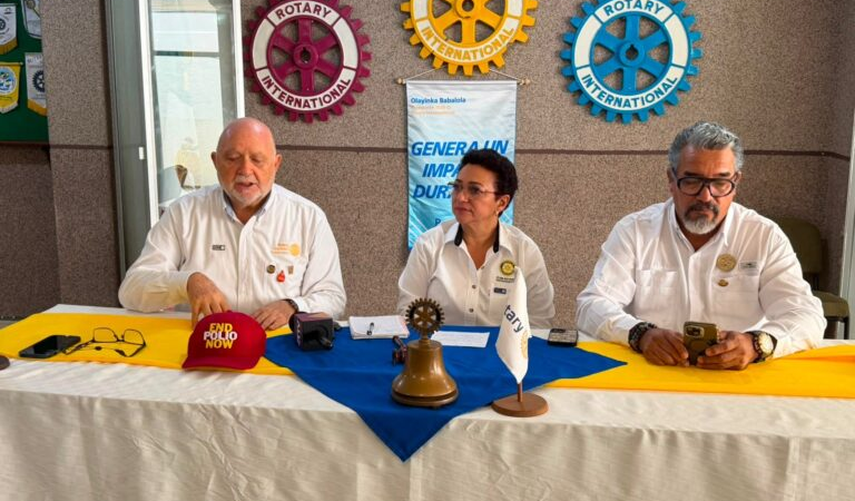 Club Rotario de Coatzacoalcos enfocará sus acciones en la salud; anuncia jornadas de vacunación y campaña contra el cáncer de piel