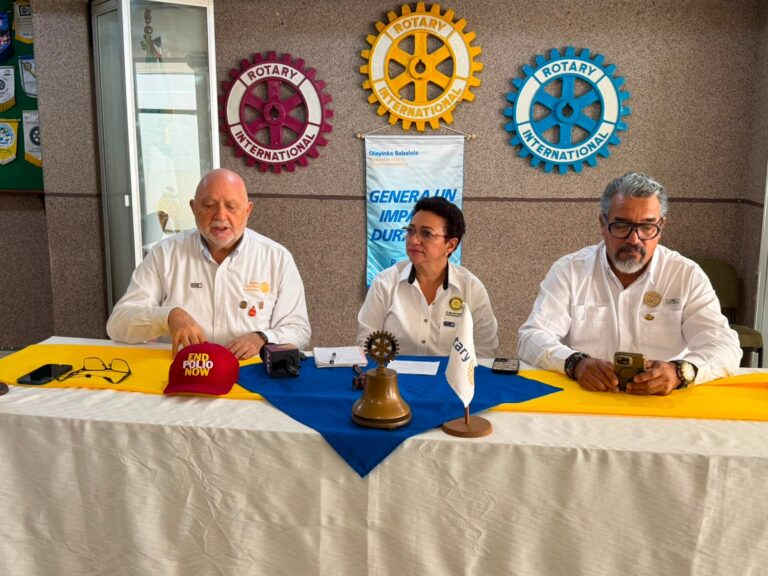 Club Rotario de Coatzacoalcos enfocará sus acciones en la salud; anuncia jornadas de vacunación y campaña contra el cáncer de piel