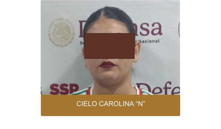 Presunta secuestradora es detenida y FGE logra prisión preventiva oficiosa