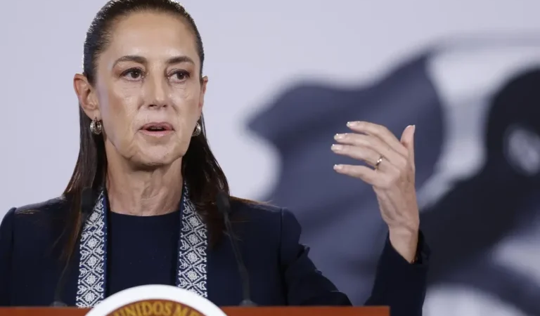 Sheinbaum atribuye a la “injerencia” extranjera la violencia desatada en Sinaloa