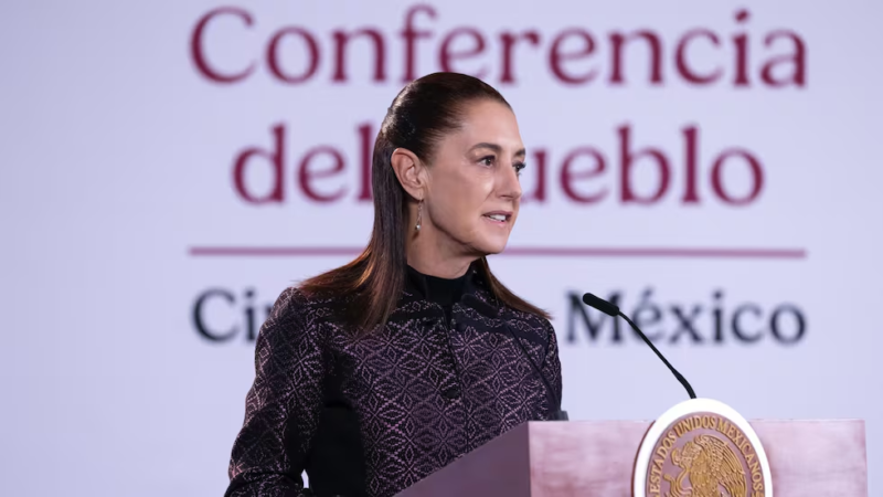 Sheinbaum advierte de la intención de la derecha internacional de interferir en las elecciones presidenciales de México